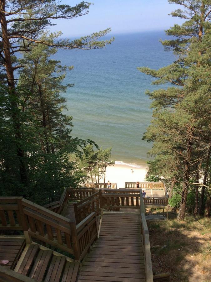 Holiday Home Slavia New 600 Z Balkonem Przy Plazy Miedzyzdroje Eksteriør bilde